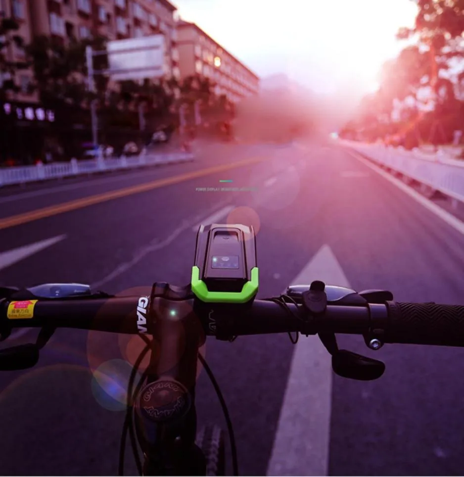 USB قابلة لإعادة الشحن ضوء الدراجة LED جبل الدراجة الخفيفة الأمامية ركوب الدراجات BYCICLE ملحقات المصباح الأمامي 3N135390278
