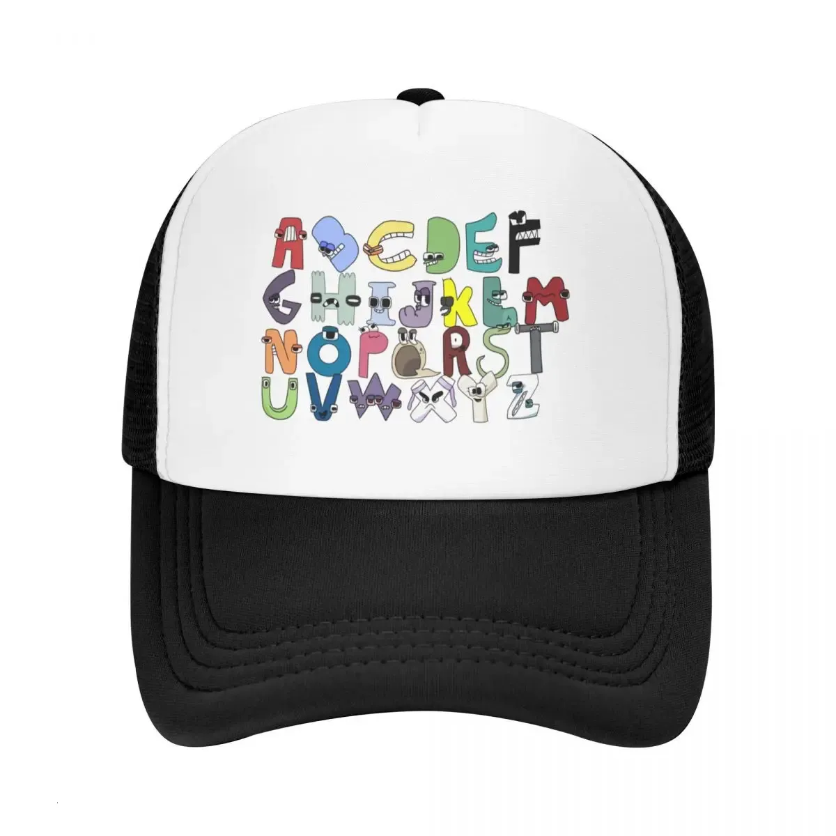 Alphabet Lore Sticker Baseball Cap hard hat Luxury Brand Sun Women'S Men'S 240111