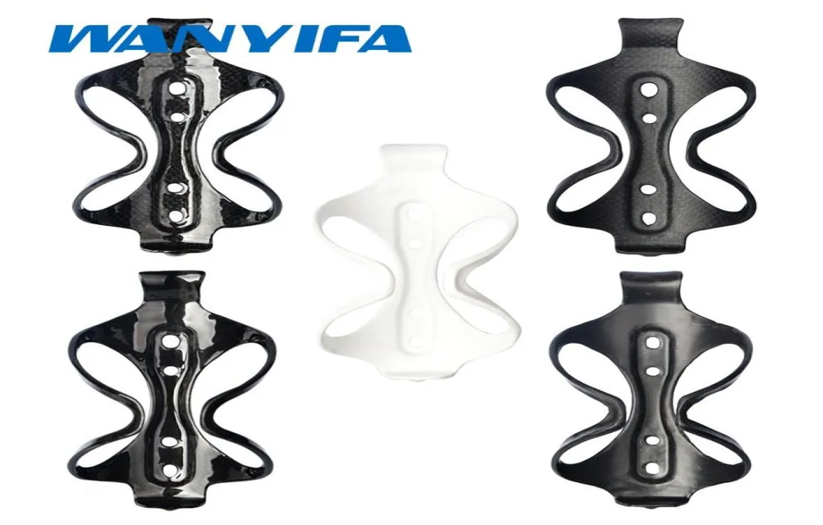 Wanyifa Carbon MTB Road Mountain Bike Bicycle Mandible Water Bottle Cures Cycling Bottle Holder2322425