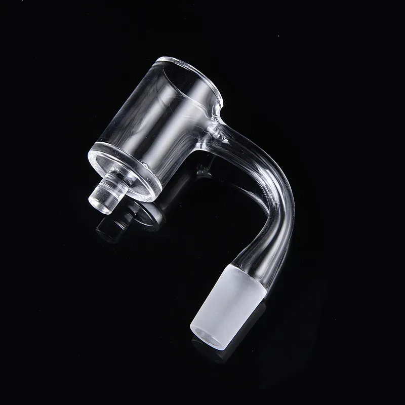 Seamless Fully Weld Enail E Nails Quartz Banger Nails Smoking Accessories 14mm 10mm Terp Slurper Beveled Edge 90 Degree Blender Spin BJ