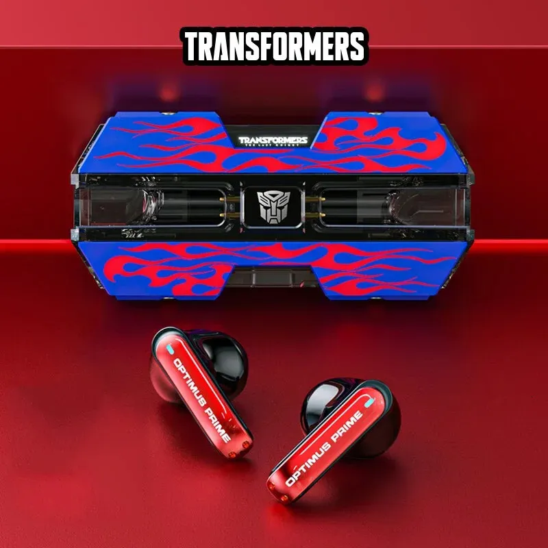 Transformers TFT01Bluetooth 53 Earphone TWS Wireless HIFI Stereo Headset Low Latency Headphones Gaming Music Dual Mode Earbuds 240111