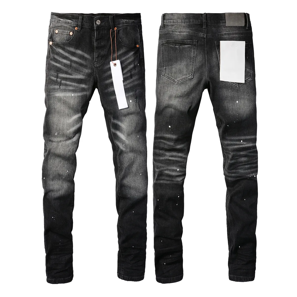 High End Purple Designer Topman Jeans For Men Retro Streetwear Denim ...