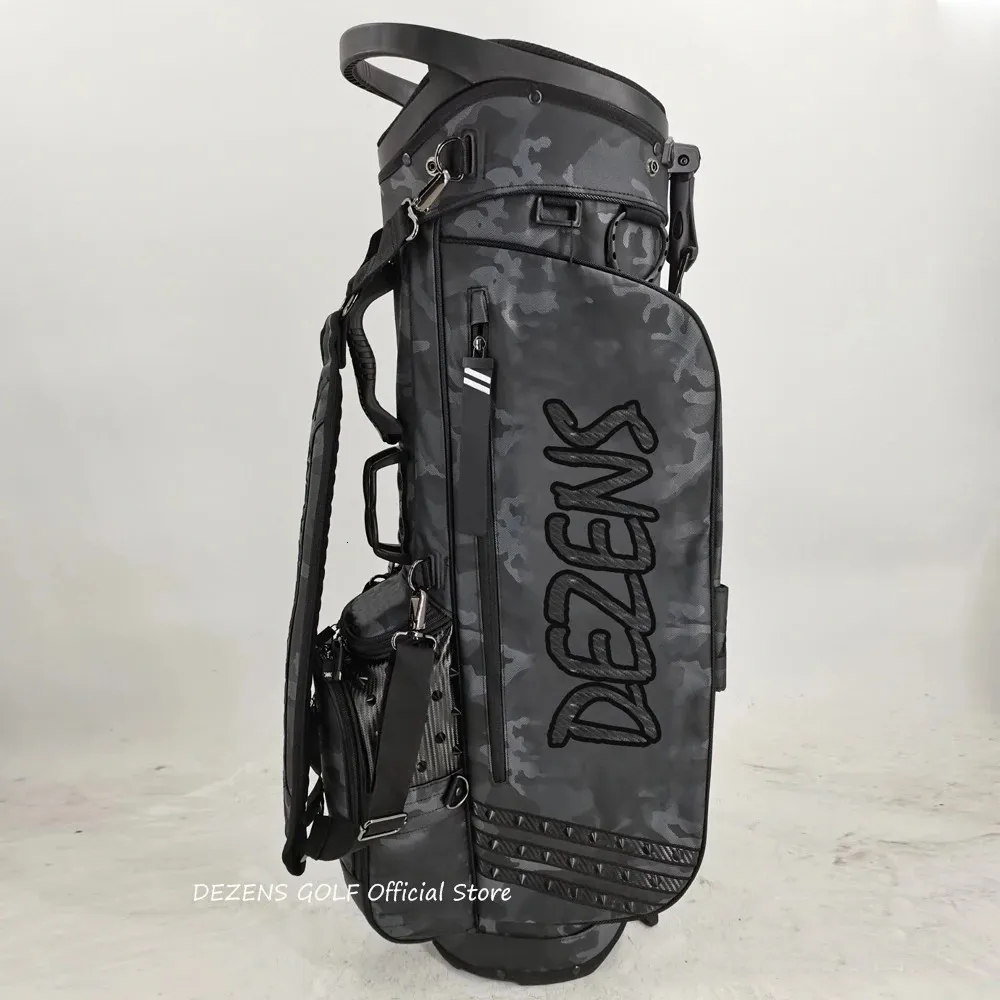 Модная камуфляжная серо-зеленая сумка для гольфа, высококачественная холщовая водонепроницаемая сумка 240111