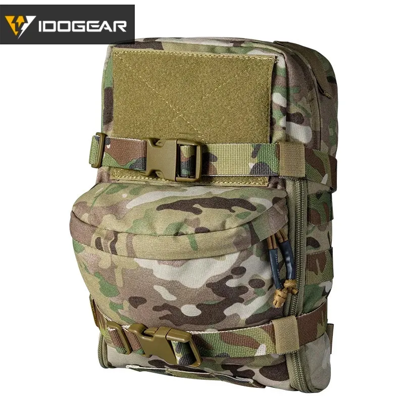 Idogear Mini Hydration Bag Backpack Assault Molle Pouch Tactical Military Outdoor Sport Water Bags 3530 240111