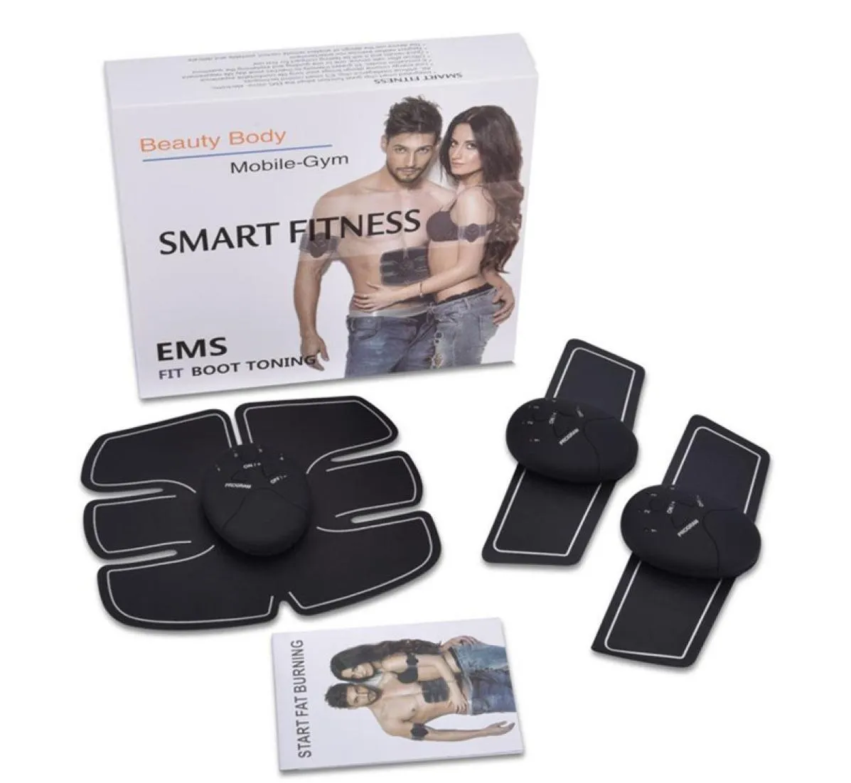 Dispositivo stimolatore per allenamento muscolare addominale Cintura EMS wireless Palestra Corpo professionale Massaggiatore dimagrante Home Fitness Beauty Gear2048615