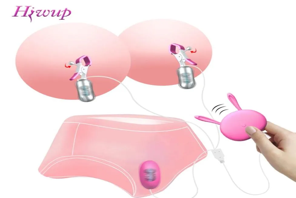 10 lägen Nippelstimulering med vibrerande äggbröstförstoring Masturbator bröstmassage vibrator sexiga leksaker för kvinnor par2703893