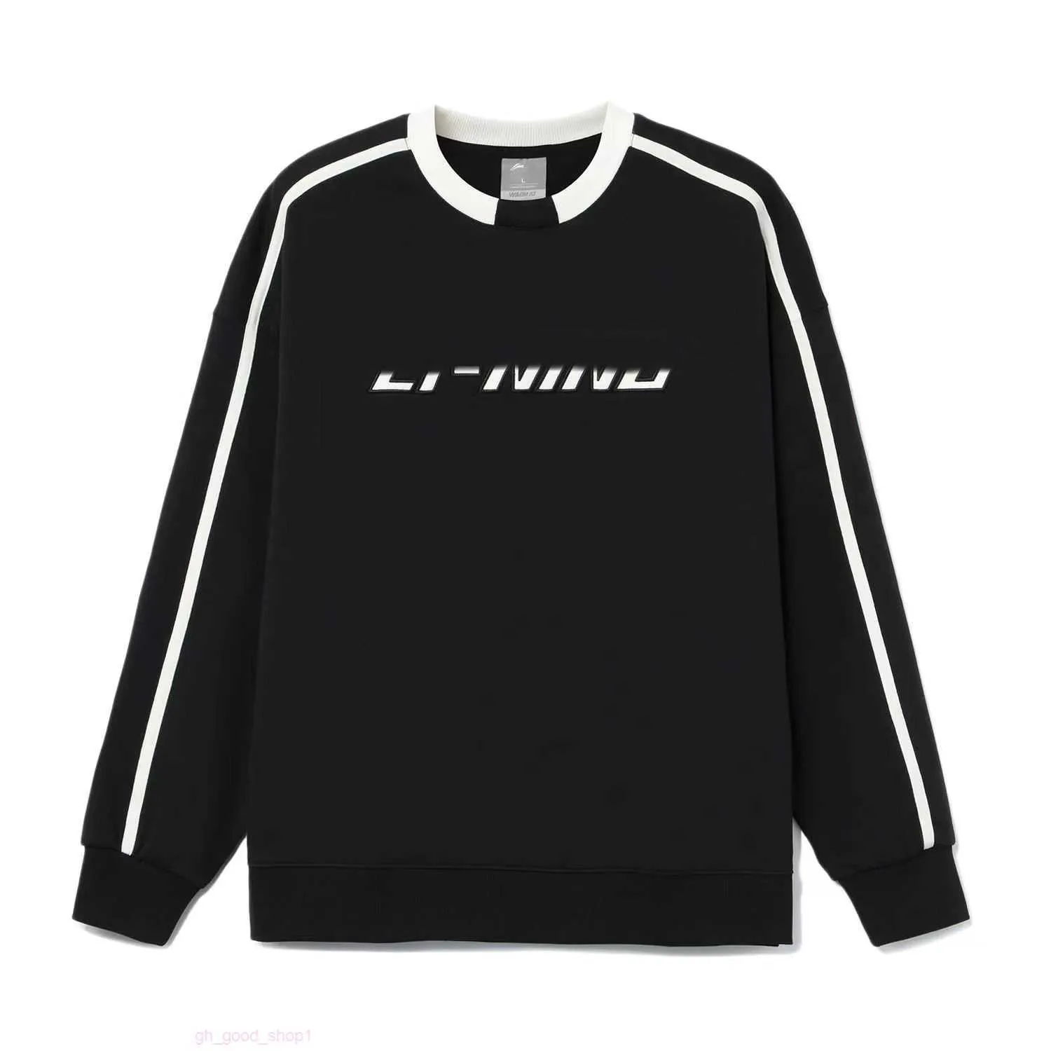 Li-ning Men's Hoodies 2024 Fashion Designer Hoodies Brand Li-ning&nasa Co-branded Nasa Sweatshirt Loose Mens and Womens Hoodies Left 2 3Q5T