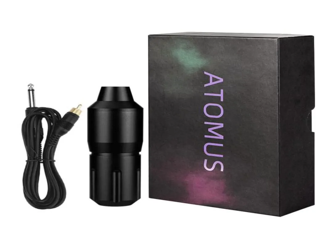 ATOMUS – kit de stylo de tatouage noir, Machine à moteur rotatif, pistolet à tatouer, corps Ar2532610