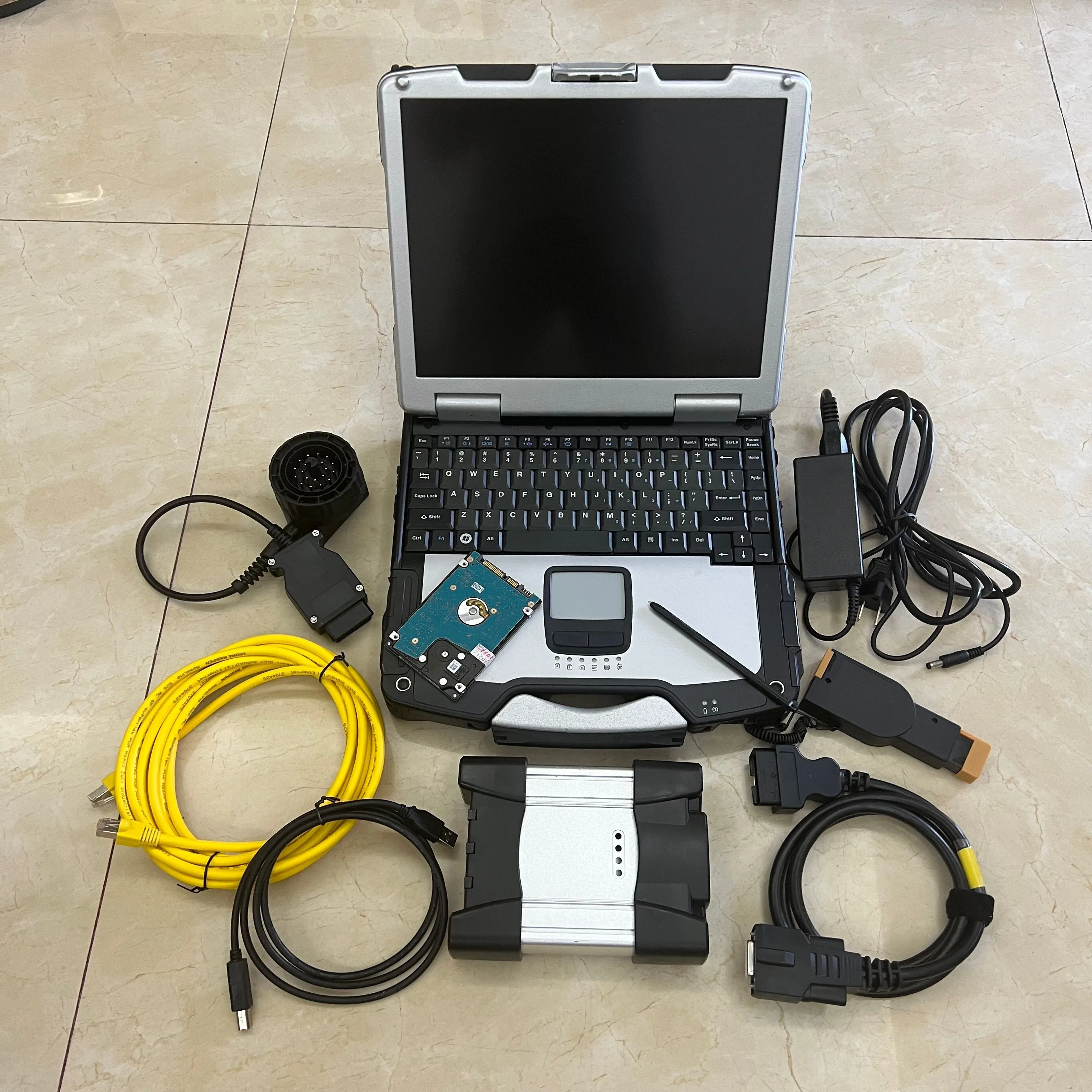 for BMW ICOM NEXT with 2024 D 4.45 P 3.72.300 with Engineer Programming SSD Plus CF-31 I5 4G Laptop