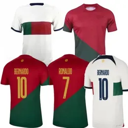 PEPE Portuguesa Portugal Soccer Jerseys RUBEN Ronaldorafaportugieser 22 23 24benficaportuguese Football Shirt Team Portugals Tops Thailand