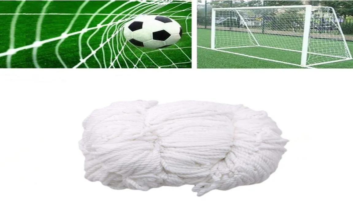 Soccer Ball Net For Football Goal Post Mesh For Gates Polyethylene Training Post Nets Outdoor Footall Kids Match Junior Sports2700154