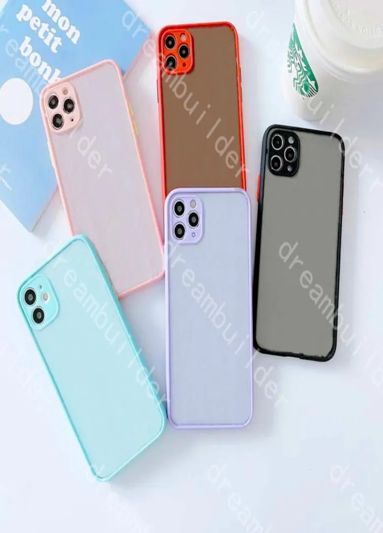 Designer Fashion Phone Cases för iPhone 12 Pro Max 11 X XS XSMAX XR Clear Case Sock Proof Transparent Hard Shell3879965