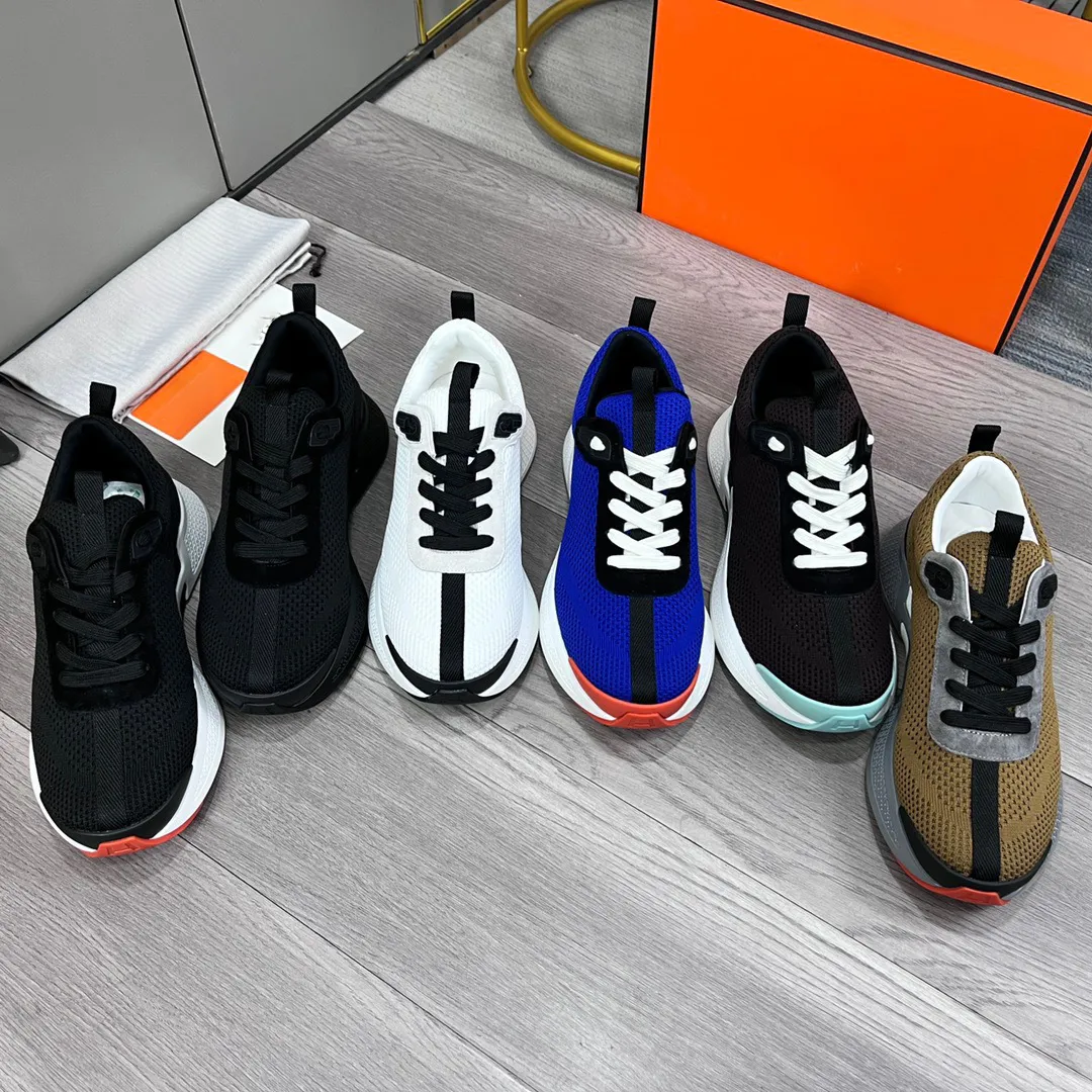 Designer High Luxury Hermiss Casual Sports Shoes, design simples e generoso, elegância solene, estilo leve e de moda dinâmica