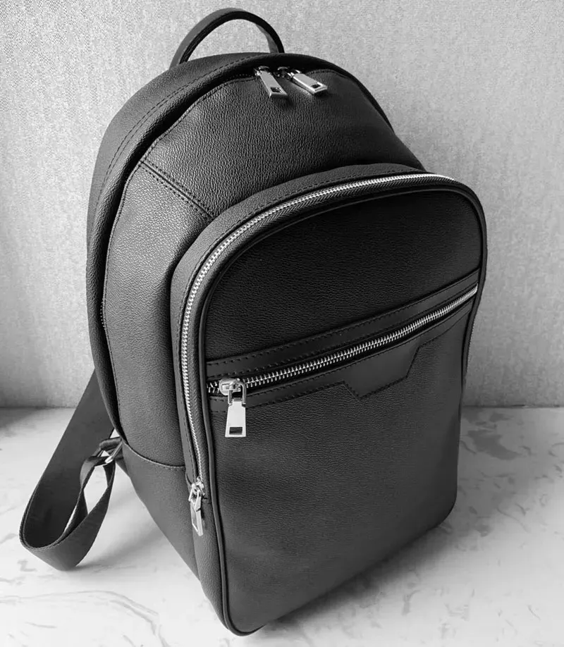 Top Quality Backpack Brand Designer Carry On Backpack Mens Fashion School Bags Luxury Travel Bag, Black Duffel Bags