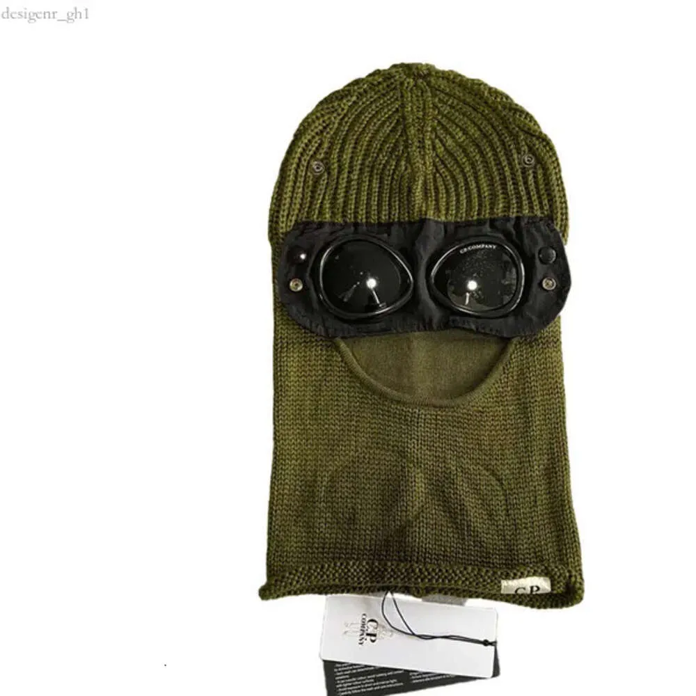 Cp Comapny Hat Bonnet Cp Officiële Website 1:1 Hoge kwaliteit gebreide muts Stones Island Hat Extra fijne merinowol Goggle Beanie Compagnie Cp 7604