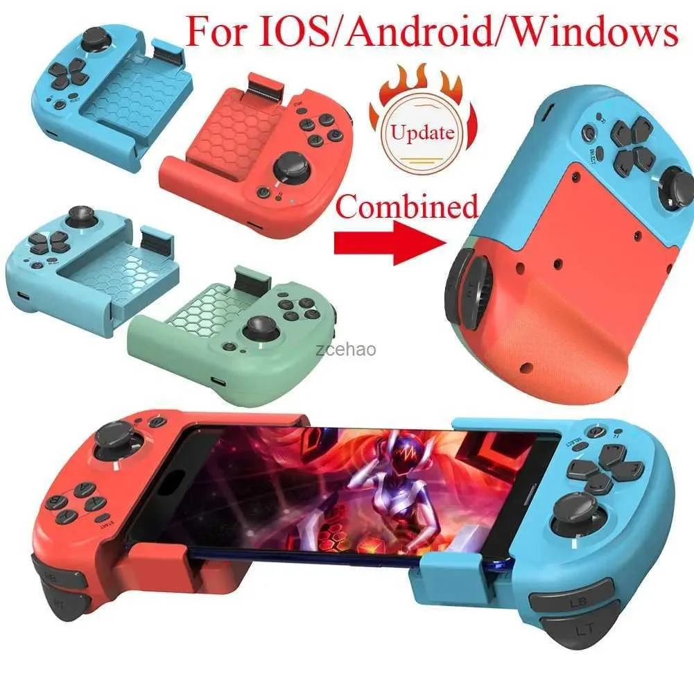 Controladores de juego Joysticks Mocute-061 controlador de juego inalámbrico compatible con Bluetooth Joystick Gamepad para teléfonos Android/IOS accesorios de juego