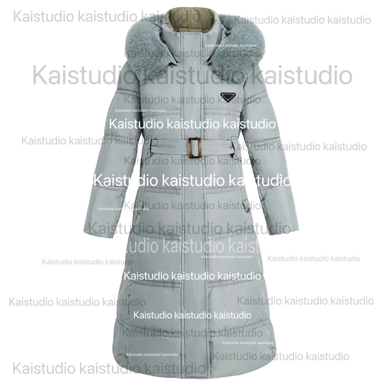 Manteau en duvet Slim Fit pour femmes, Design automne/hiver 2023, mode européenne et américaine, tempérament de ceinture