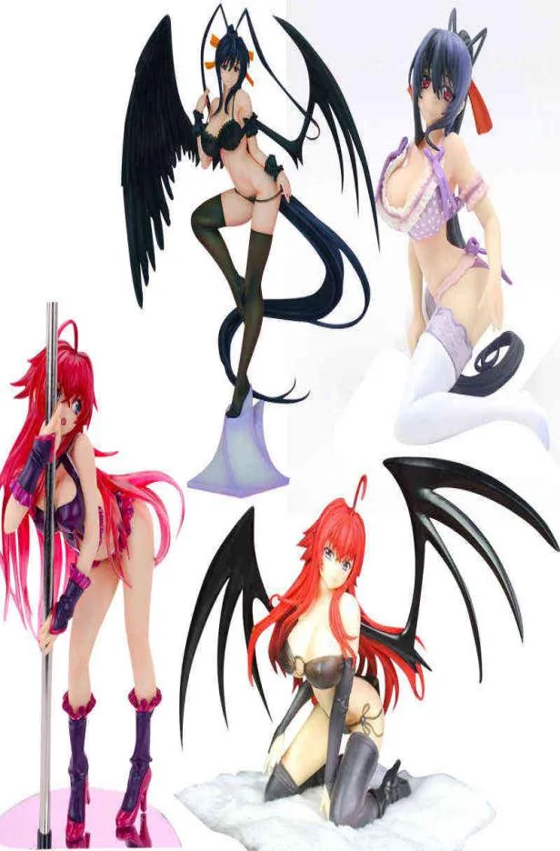 High School DxD HERÓI Akeno Himejima Skytube Sexy girls PVC Action Figure brinquedo Anime Japonês Brinquedos Adultos Bonecas Colecionáveis Presentes H14501392