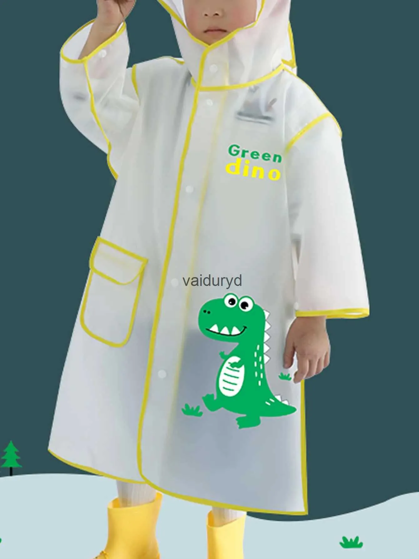 Regenjassen Regenkleding Kinderregenjas Jongens waterdichte full body poncho kleuterschool regenpak kleine meisjes baby regenschoenen setvaiduryd