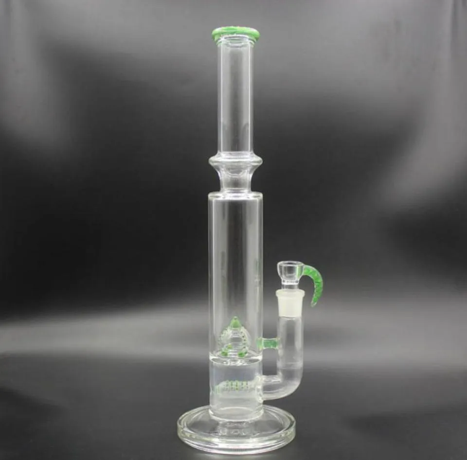 2021 klassieke rechte bongs 18 inch met een haak bowl snelle levering kleur honingraat waterpijp meer lucht gemakkelijk pass6952717