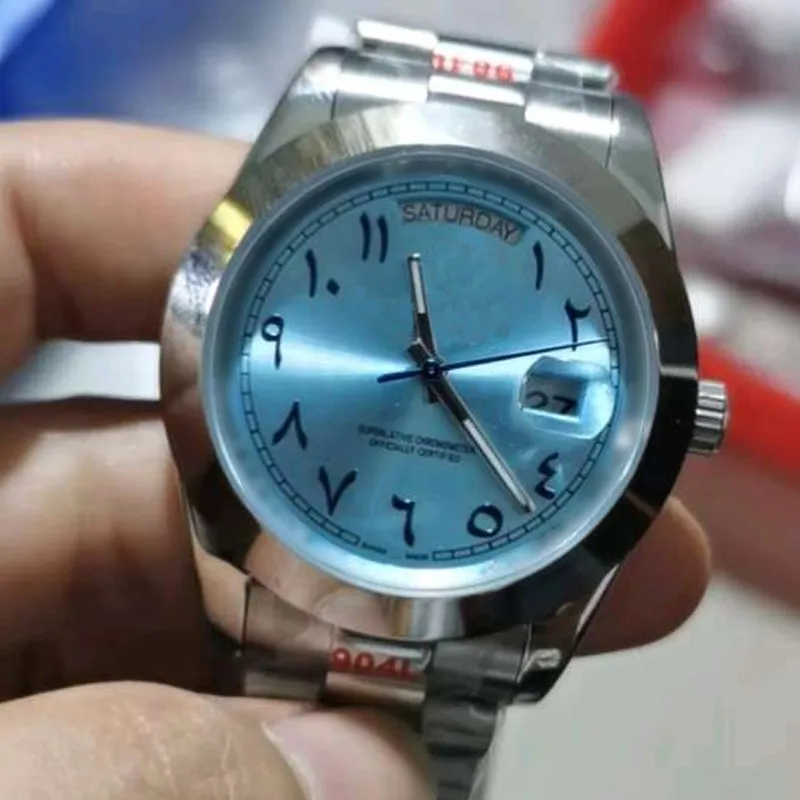 Relógios de luxo Designer Relógios mecânicos 41mm 2813 Movimento automático Sapphire Glass 904L Aço inoxidável dobrável fivela tira d'água à prova d'água Disalhamento verde