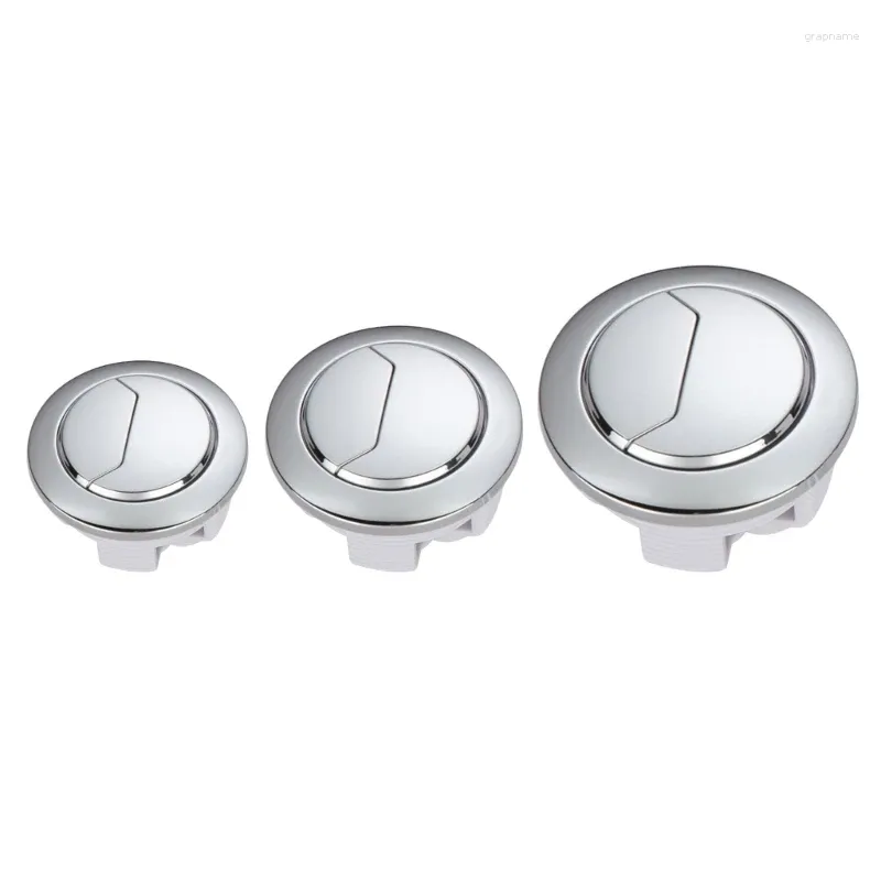 Set di accessori da bagno Pulsante di scarico rotondo per WC Acqua regolabile Accessori per scarico a doppia spinta Drosphip