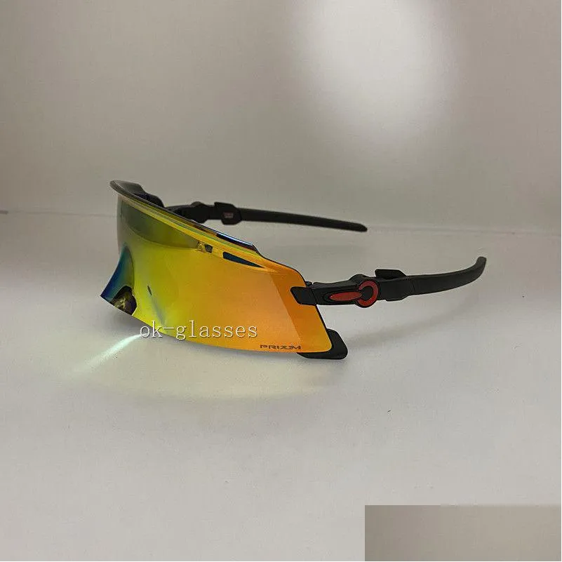 Lunettes de plein air Lunettes de sport Lunettes de soleil de cyclisme Uv400 Primz Lens Lunettes VTT Lunettes de vélo Hommes Femmes Ev Riding Sun avec étui Drop Dh5V7