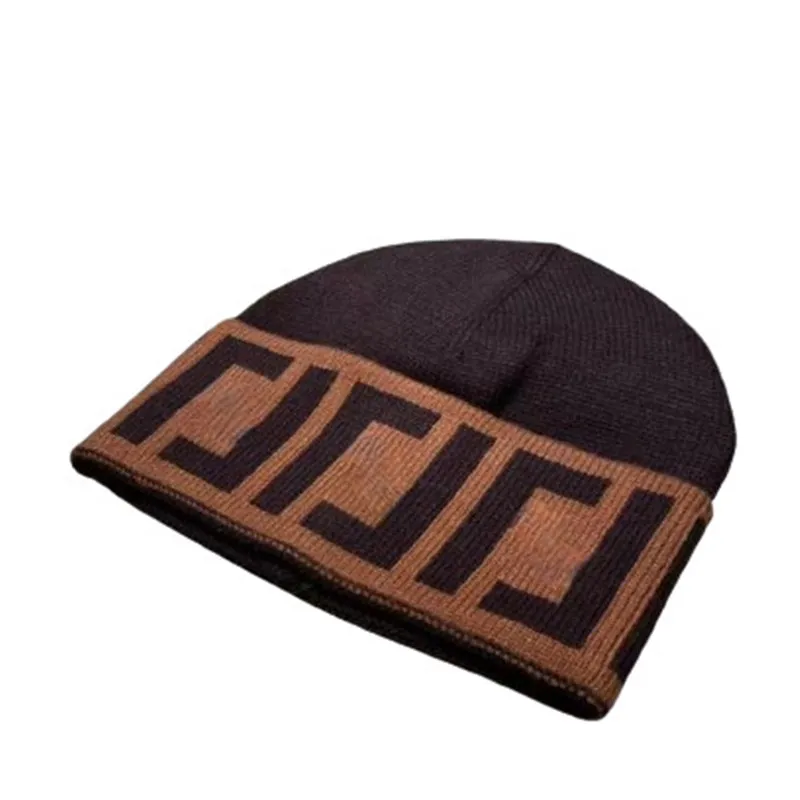 classico autunno inverno cappelli a cuffia stile caldo uomo e donna moda universale berretto lavorato a maglia autunno lana all'aperto caldo teschio berretti K-3