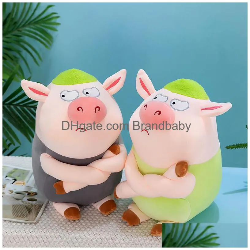 Custom Figure Stuff Prickly Pig 80Cm Hy Wy P Toy Piggy Animal Adt Pillow Christmas Gift Soft Stitch Baby Cartoon Drop Delivery Dh04U