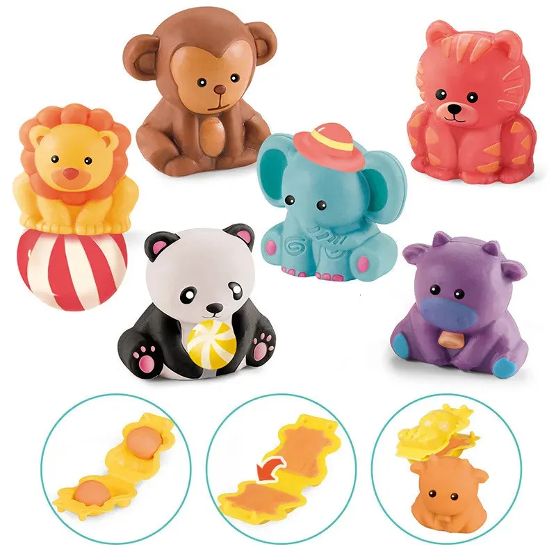 Dinosaur Play Dough Set: Kids Modeling Clay Kit with Molds