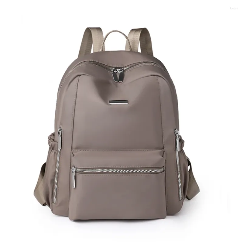 Borse da scuola Zaino da viaggio impermeabile multifunzionale Borsa per laptop di grande capacità per ragazze Zaino in nylon Mochila