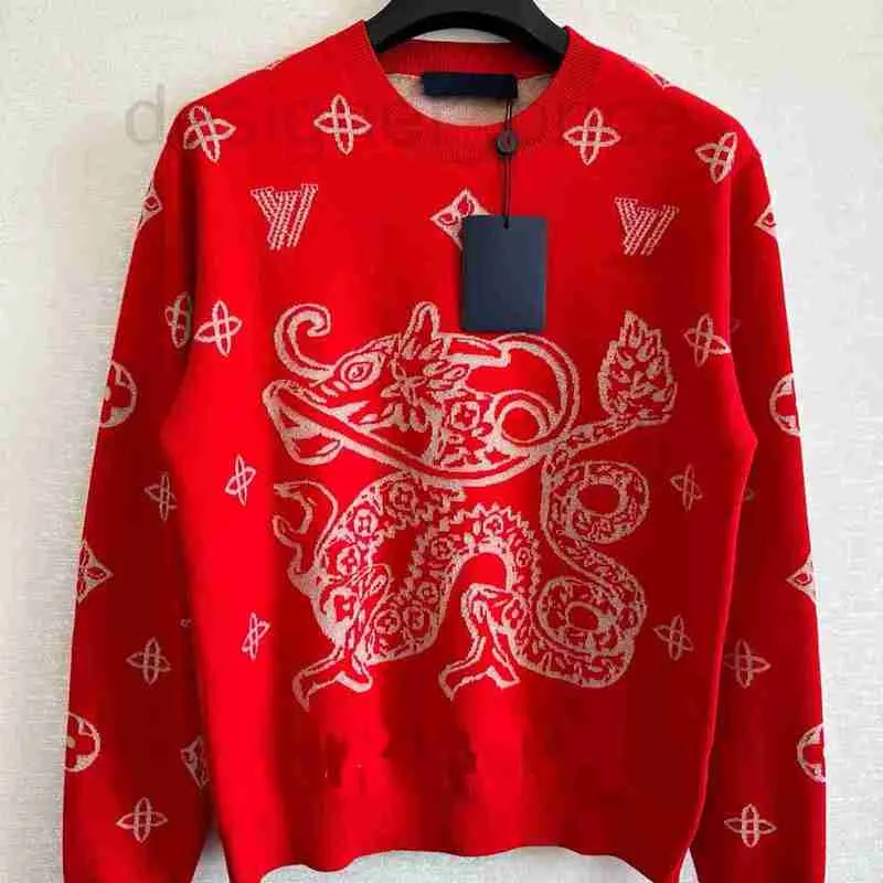 Women's Sweaters Designer New products for early spring 2024 including the Chinese New Year series Dragon Year special edition