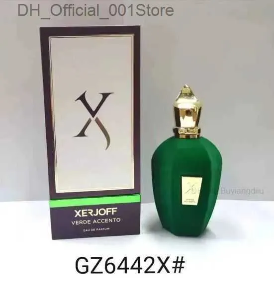 Xerjoff xxerjoff zapach perfumy verde accento x coro edp luksuss Designer cologne 100ml dla kobiet lady dziewczęta mężczyzn parfum spray eu de z230727 7ii5