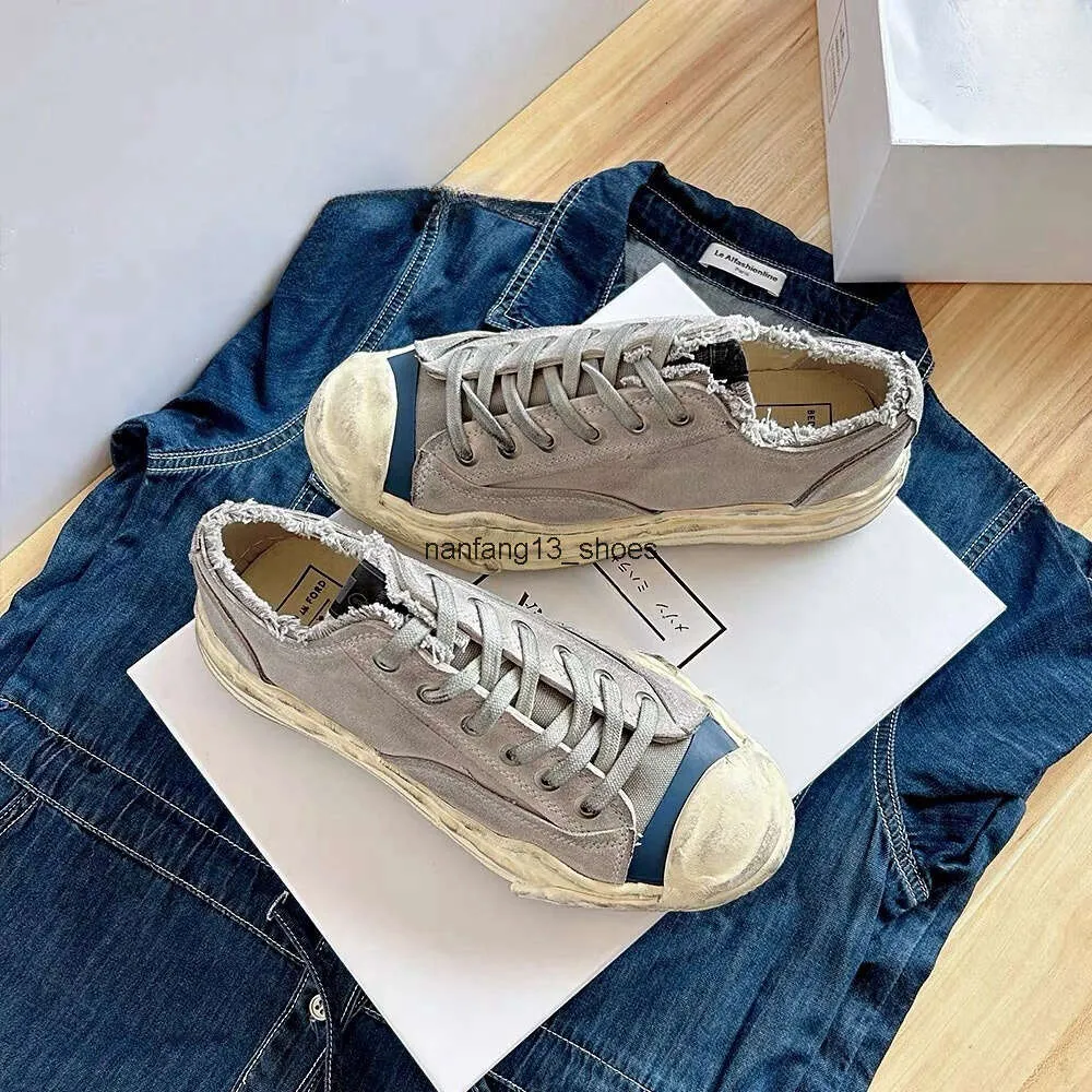 Maison Mihara Yasuhiros Mmy Sololved Shoes Mens Mens Shoe Youth Youth Breatable Discal Lovers Sneakers أحدث زوجين صغيران