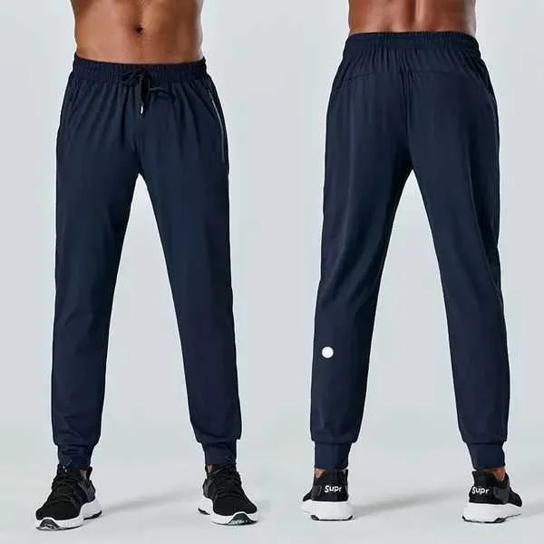 LL-Pantaloni da uomo da uomo che corrono pantaloni sportivi traspiranti abbigliamento sportivo per adulti palestra esercizio abbigliamento fitness pantaloni lunghi con coulisse elastica ad asciugatura rapida V4