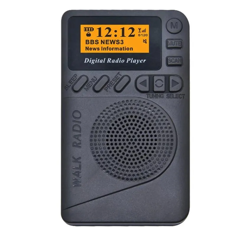 Radio Tascabile Dab/FM+ Radio Digitale Fm Display LCD Buon Suono
