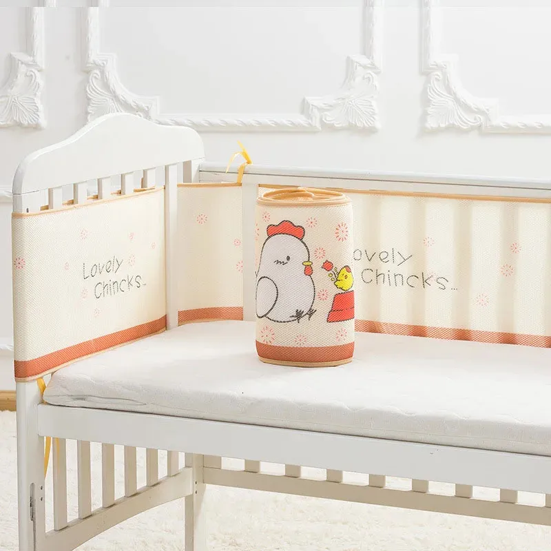 DHgate.com:Breathable Mesh Crib Rail for Babies, Summer Safety Barrier ...