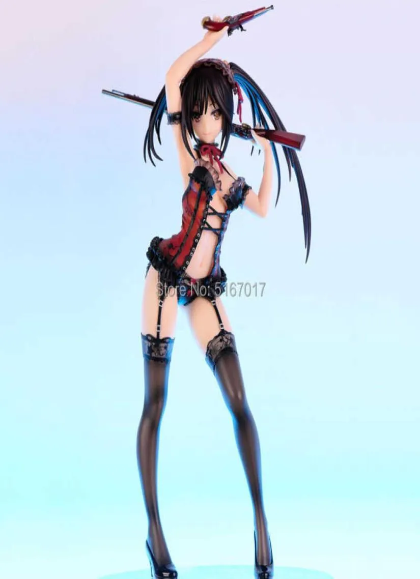 Date A Live Tokisaki Kurumi Cauchemar Filles Sexy Figurine Japonais Anime PVC Adulte Figurines Jouets Figurines Anime Jouet Q0722784713