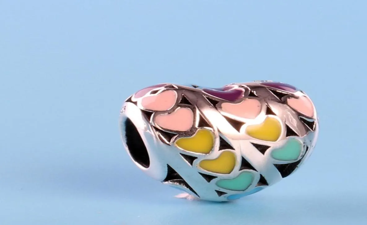 Perles de charme en gros brillant pour bijoux avec boîte d'origine 925 bracelet en argent sterling bricolage perlé cadeau d'anniversaire de mode7771053