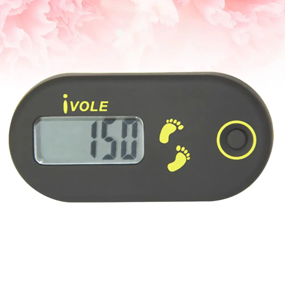 3D Digital Electronic Pedometer Sports Walking Step with Clip Fitness Daily Monitor Supplies 240112