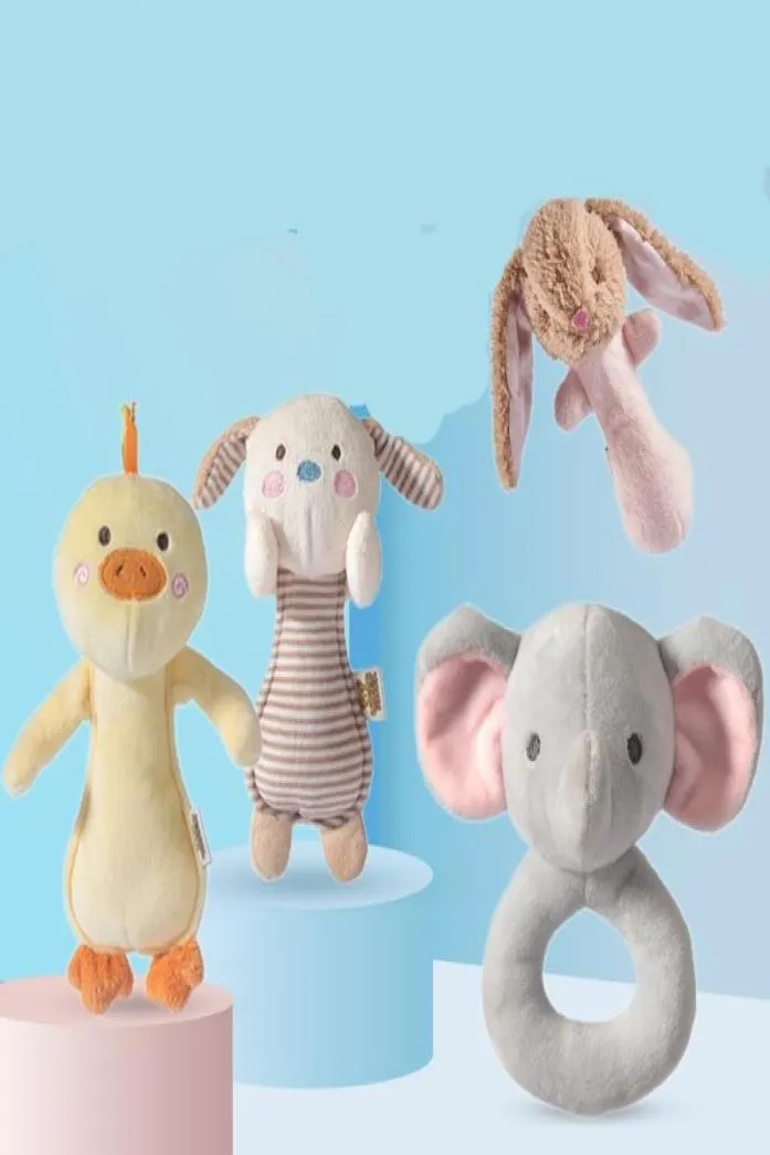 Mignon lapin bébé jouets nouveau-né hochet Mobile jouets éducatifs pour garçons filles doux en peluche jouet avec Musical infantile enfant en bas âge lit jouets 1103083414