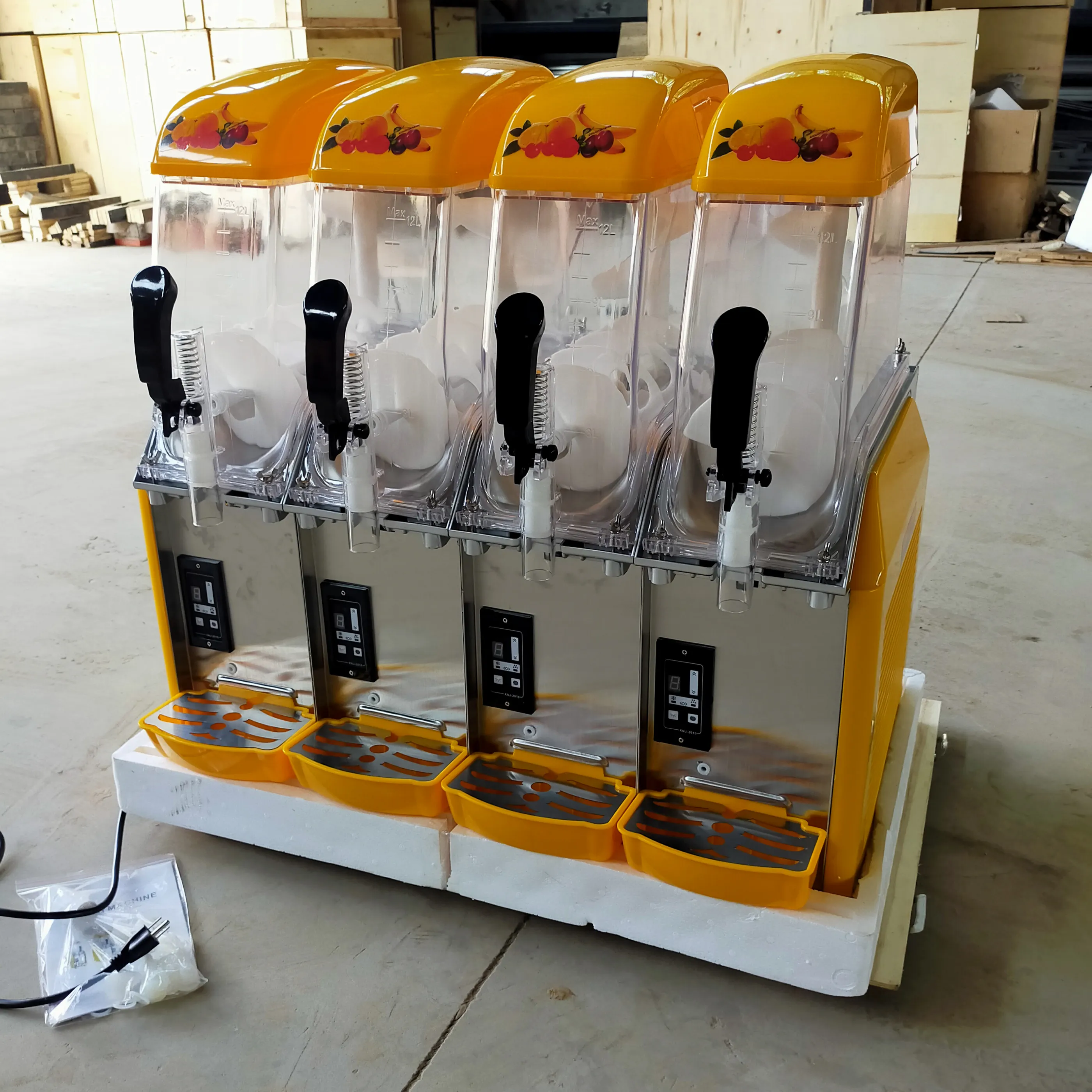 تجاري مشروبات تجارية صنع آلة صانع عصير صانع الثلج الكهربائي