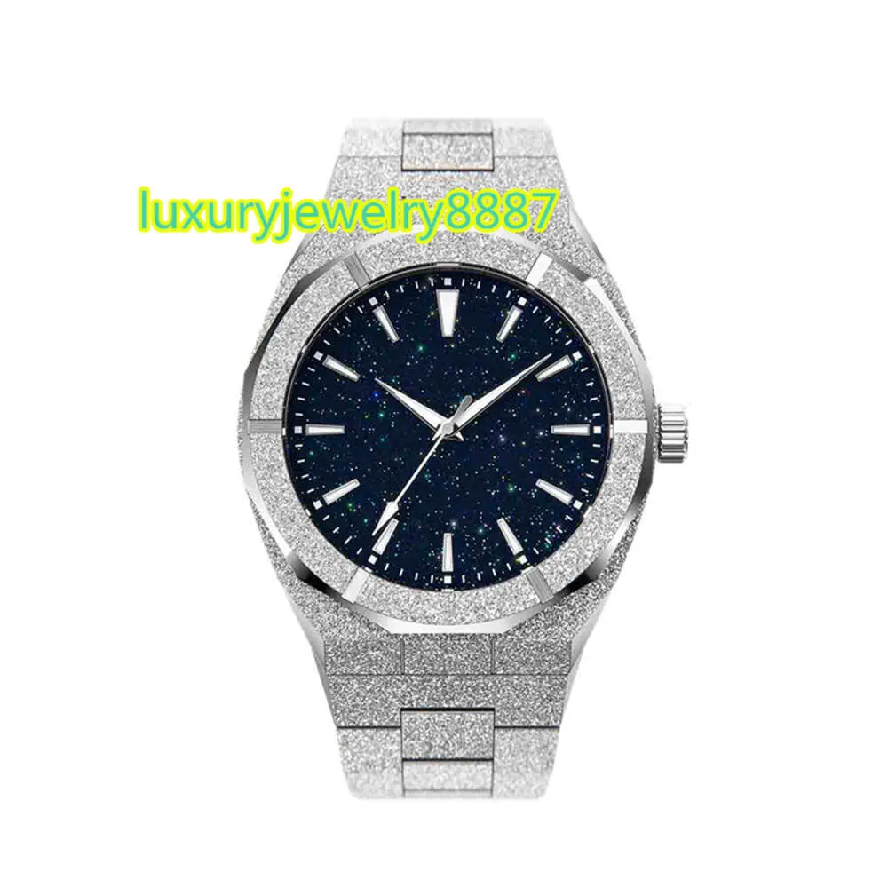 Wholesale Custom Mens Watches Luxury Frosted Horloge, Stylish