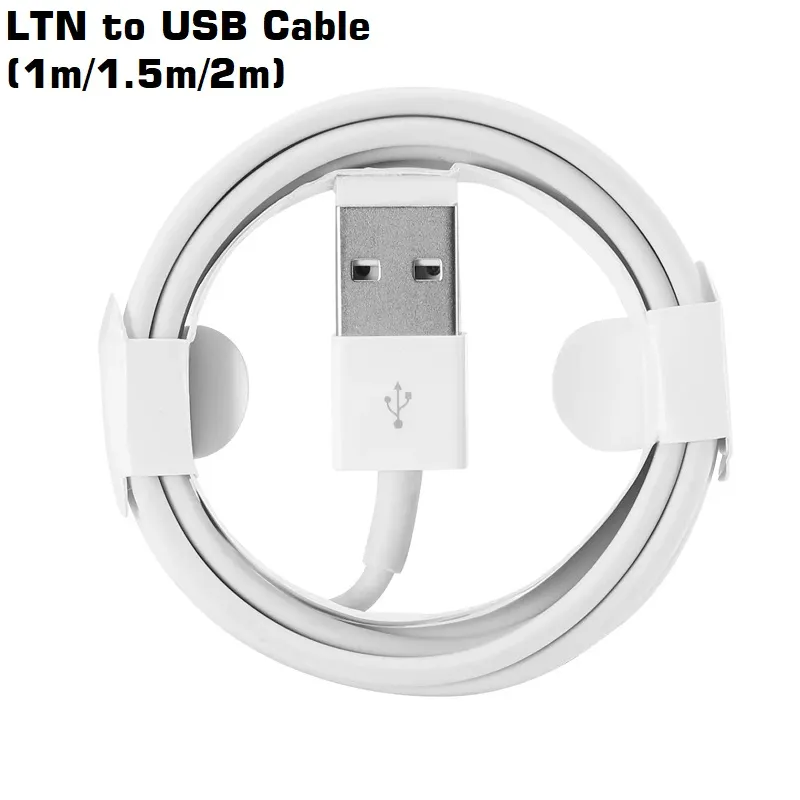LTN-auf-USB-Ladekabel, 1 m, USB-Schnellladegerät, 3 Fuß Ladekabel