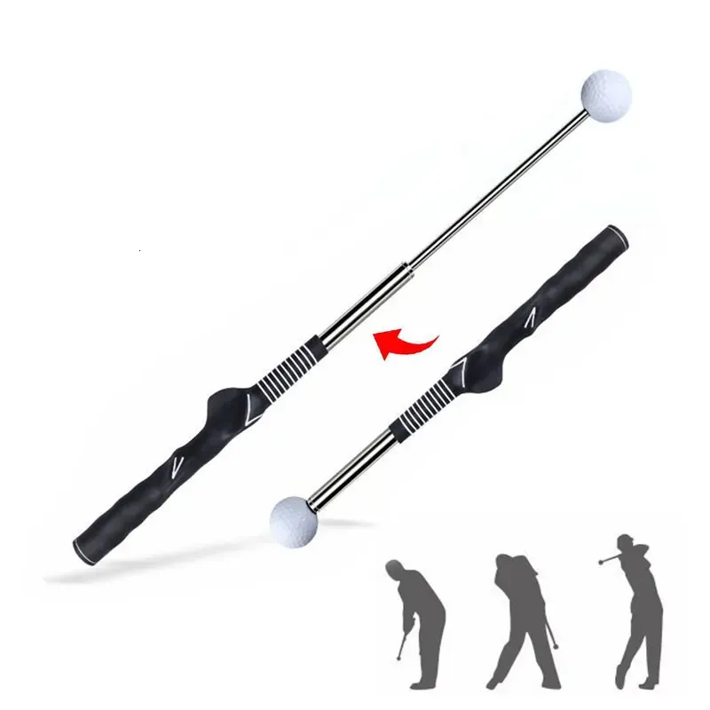 Golf Swing Practice Stick Telescopische Trainer Master Trainingshulpmiddel Houdingscorrector Oefening 240112