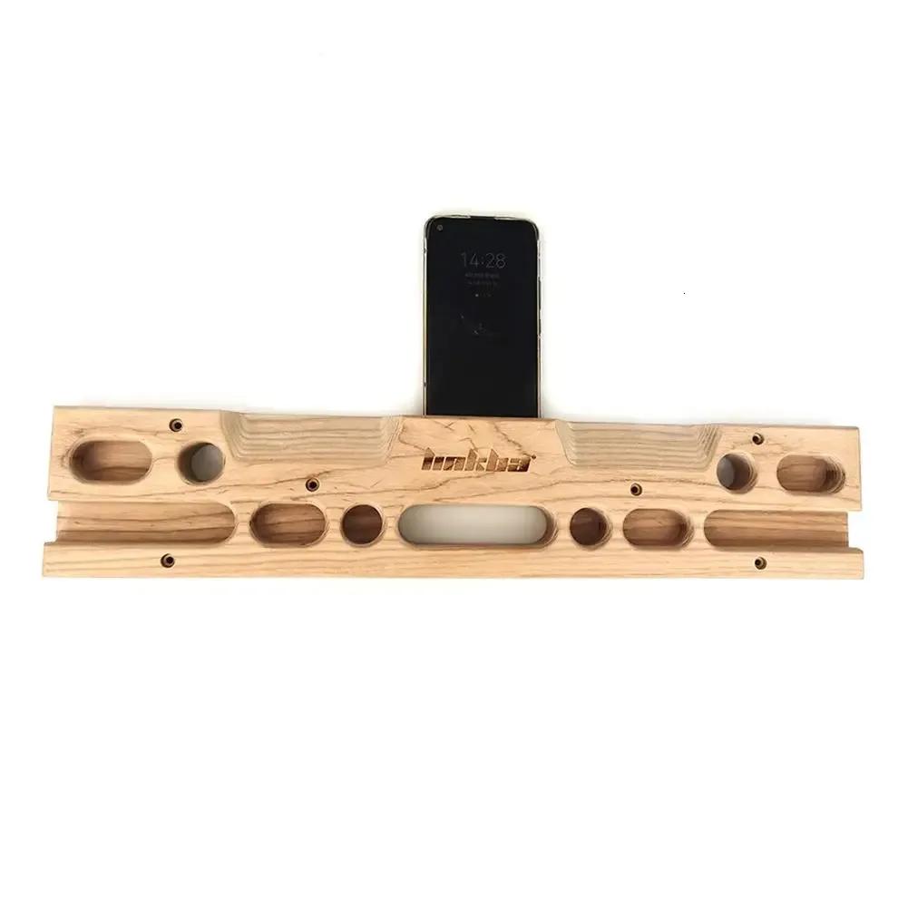 Adjustable Grip Strengthener Wooden Training Board Scalloped