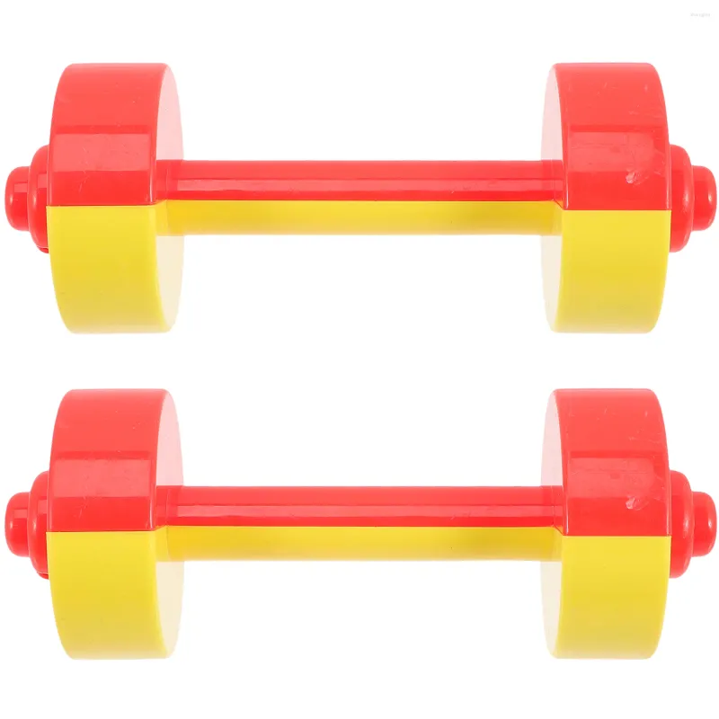 Dumbbells 2Pcs Small Kids Weights Interesting Children Interactive Toys Supply