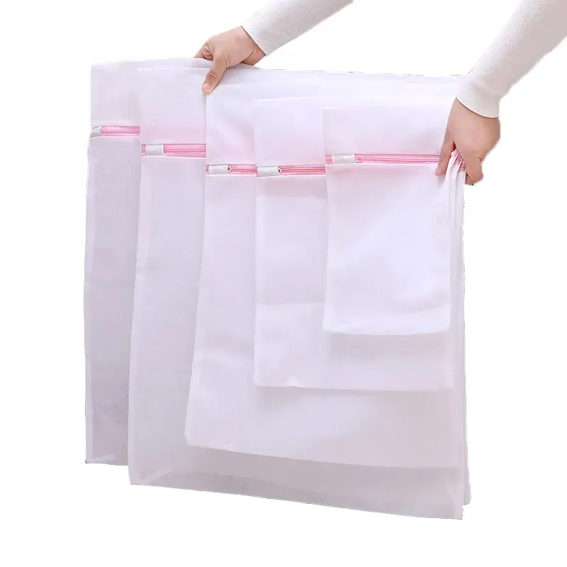 Bolsas de malla para lavandería, 2000 Uds., 3040cm, blusa de lavandería, medias, ropa interior, cuidado de lavado, sujetador, lencería para viajes