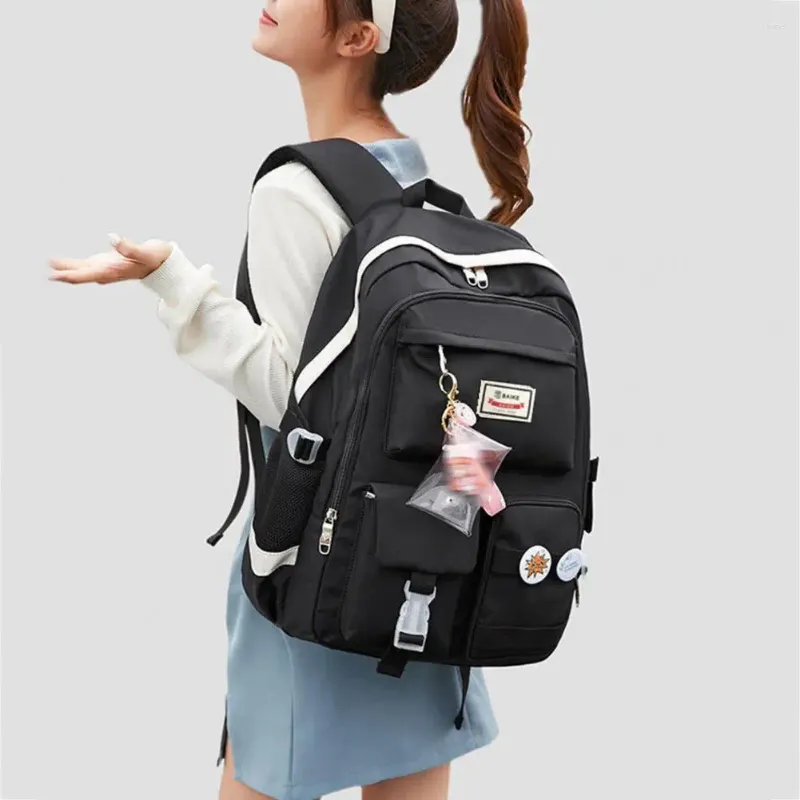 School Bags Lightweight Water Resistant Breathable Portable Multi Pockets Backpack Bag Laptop Large Capacity