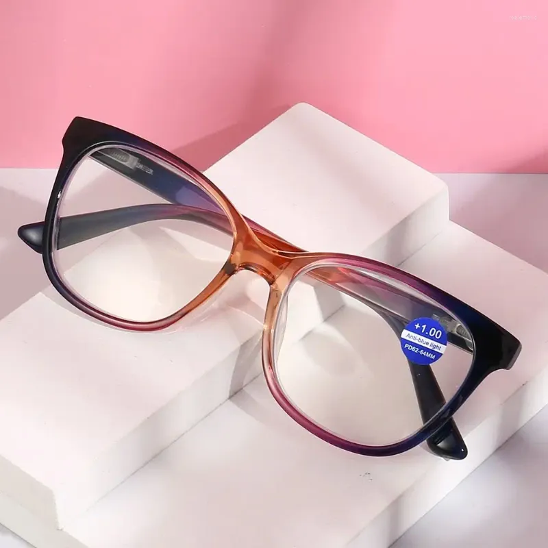 Sonnenbrille Damen Herren Presbyopie Lesebrille Unisex Eyegalsses Stilvolle Leser Augenschutz für Sehkraft mit Dioptrien 1,0-4,0